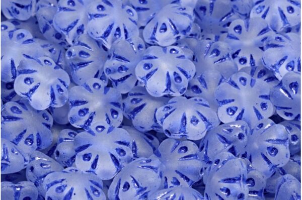 Folklore Flower Beads 11x11mm - Image 1