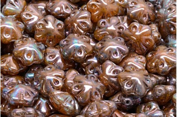 Folklore Flower Beads 11x11mm - Image 1