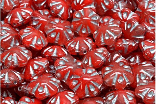 Folklore Flower Beads 11x11mm - Image 1