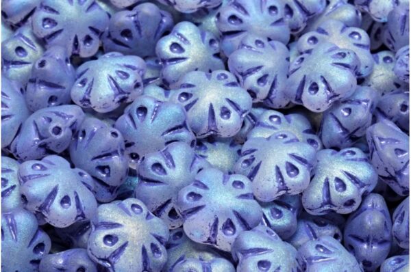 Folklore Flower Beads 11x11mm - Image 1