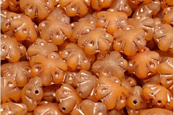Folklore Flower Beads 11x11mm - Image 1