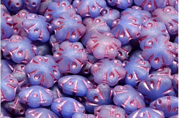 Folklore Flower Beads 11x11mm - Image 1