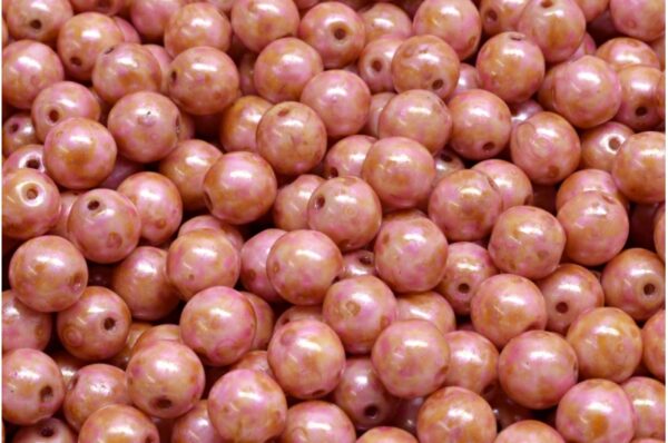 Round Druck Beads 6mm - Imagen 1