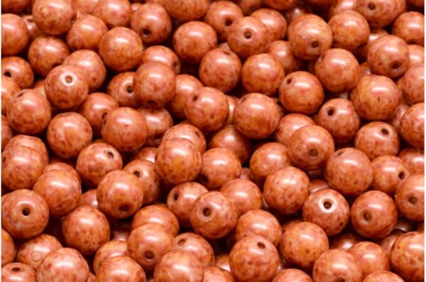 Round Druck Beads 6mm - Imagen 1