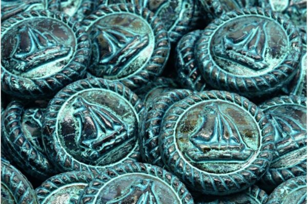 Boat Medallion 20x20mm - Imagen 1