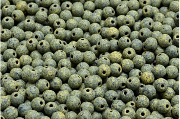 Round Druck Beads 4mm - Imagen 1