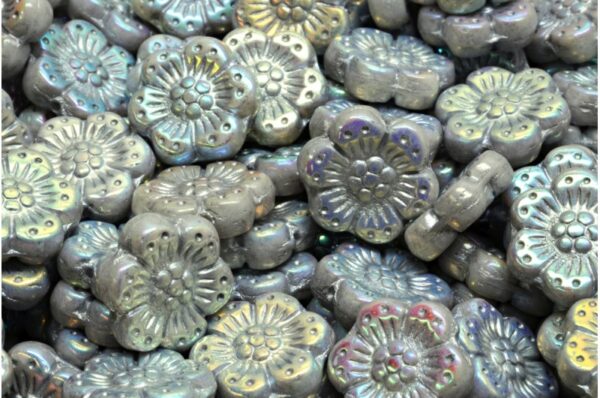 Boho Flower Beads 14x14mm - Imagen 1