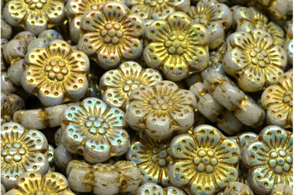 Boho Flower Beads 14x14mm - Imagen 1