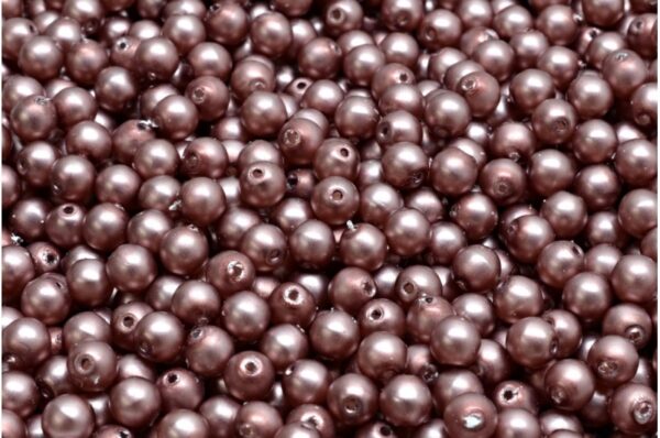 Round Druck Beads 4mm - Imagen 1