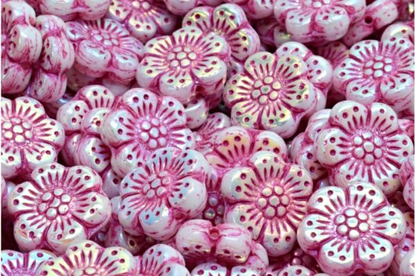 Boho Flower Beads 14x14mm - Imagen 1