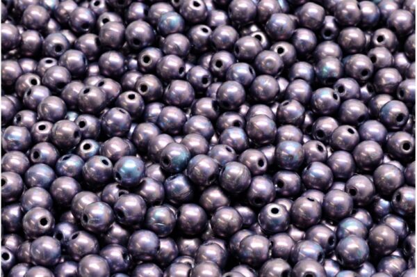 Round Druck Beads 4mm - Imagen 1