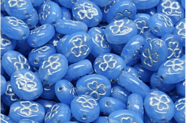 Shamrock Oval Beads 10x8mm - Imagen 1