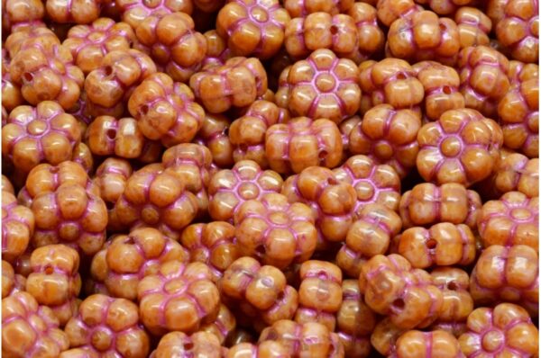 Flat Flower Beads 8x8mm - Imagen 1