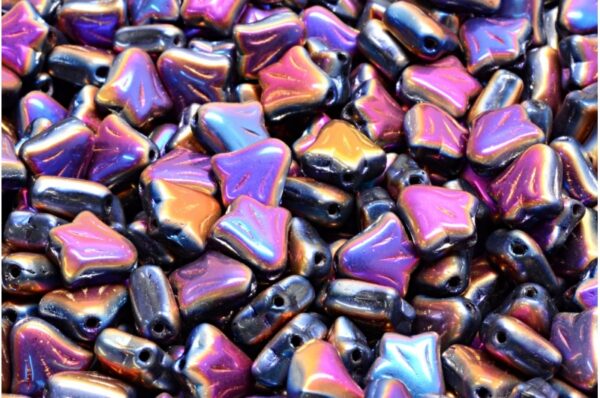 Lily Flower Beads 9x9mm - Imagen 1