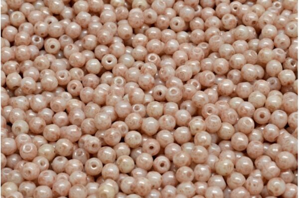 Round Druck Beads 3mm - Imagen 1