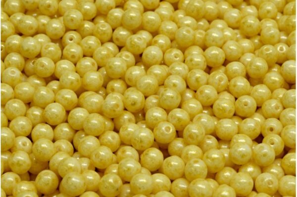 Round Druck Beads 4mm - Imagen 1