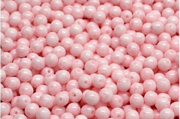 Round Druck Beads 4mm - Imagen 1
