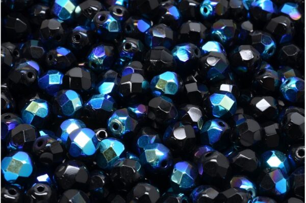 Firepolished Round Beads 6mm - Imagen 1
