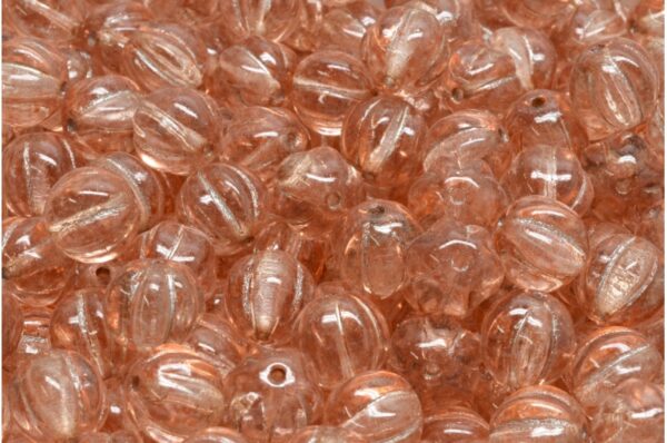 Melon Beads 8x8mm - Image 1
