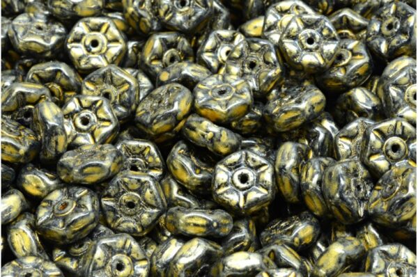 Vintage Rondelle Bead 3x8mm - Image 1