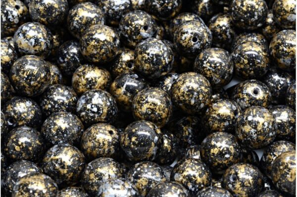 Round Druck Beads 8mm - Imagen 1