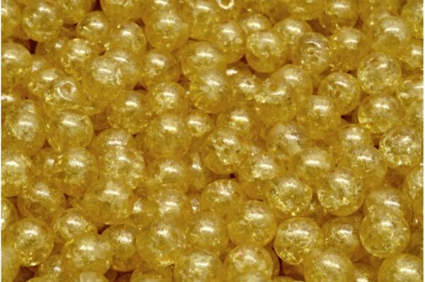 Round Druck Beads 6mm - Image 1