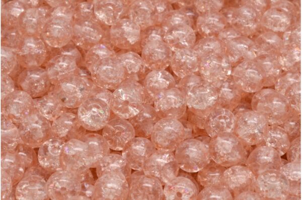 Round Druck Beads 6mm - Image 1