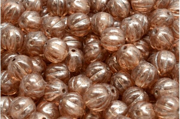 Melon Beads 8x8mm - Image 1