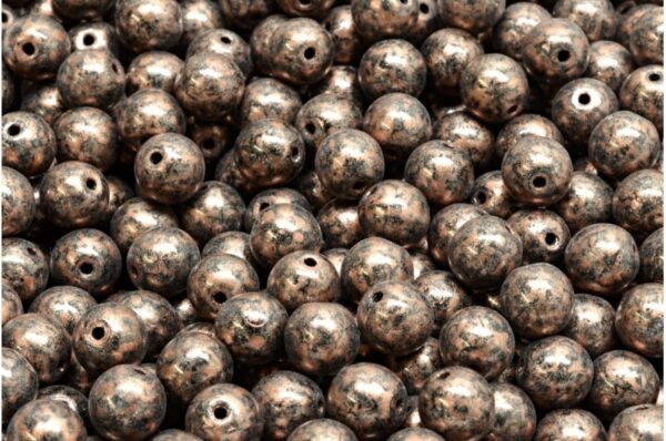 Round Druck Beads 6mm - Imagen 1