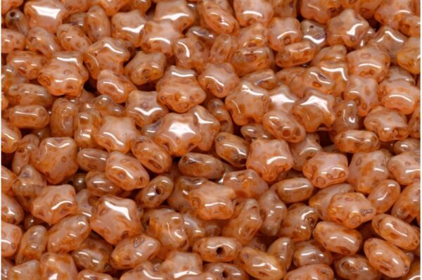 Flat Star Beads 6x6mm - Image 1