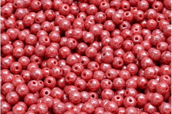 Round Druck Beads 4mm - Imagen 1