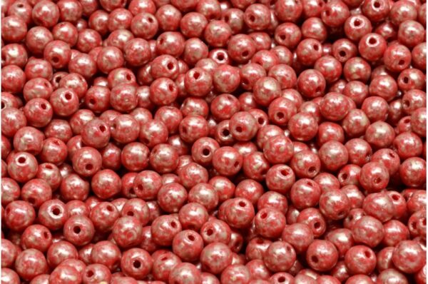 Round Druck Beads 4mm - Imagen 1