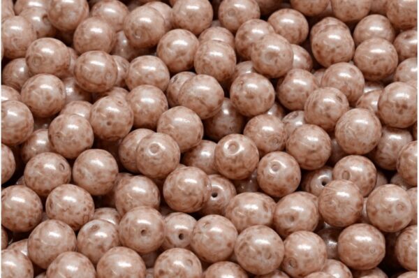 Round Druck Beads 6mm - Imagen 1