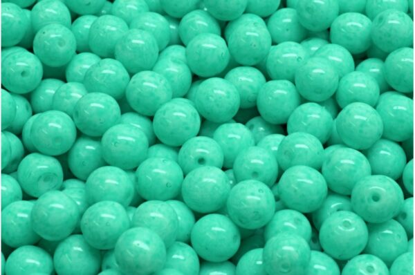 Round Druck Beads 6mm - Image 1