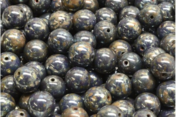 Round Druck Beads 8mm - Imagen 1
