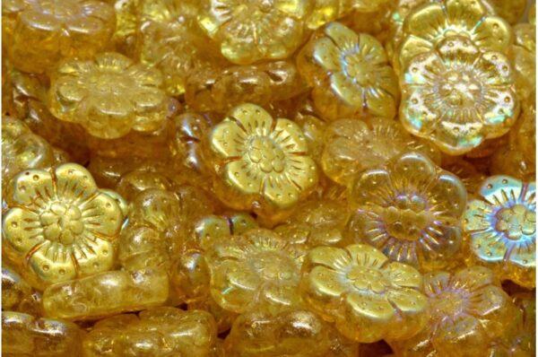 Boho Flower Beads 14x14mm - Imagen 1