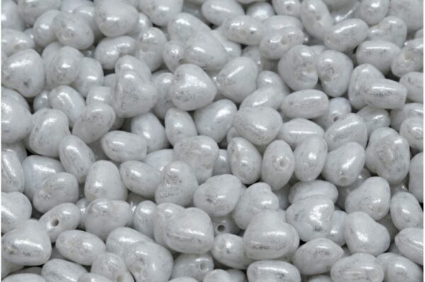 Heart Beads 6x6mm - Image 1