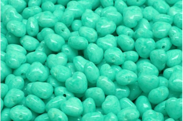 Heart Beads 6x6mm - Image 1