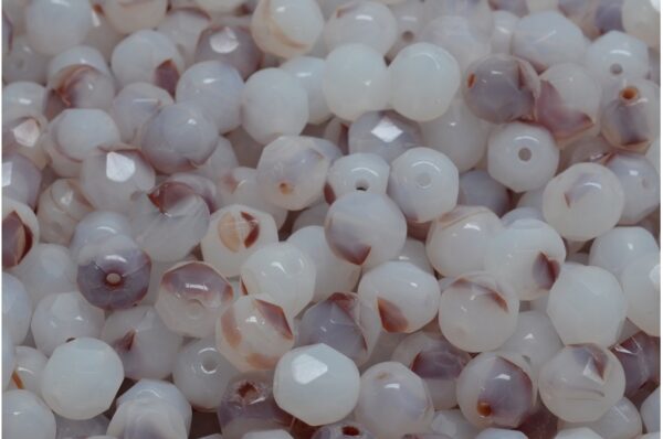 Firepolished Round Beads 6mm - Image 1