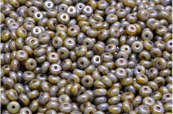 Rondelle Druck Beads 2,5x4mm - Imagen 1