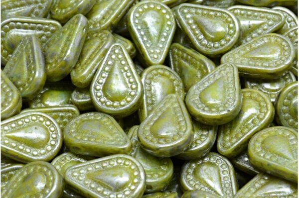 Filigree Tear Drop Beads 14x10mm - Imagen 1