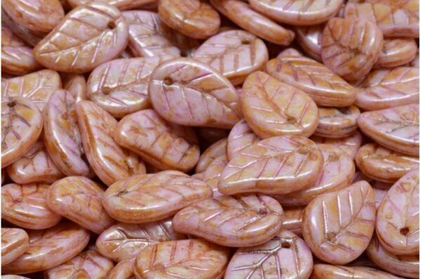 Elm Leaf Beads 14x9mm - Image 1