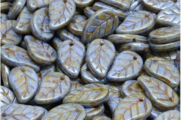 Elm Leaf Beads 14x9mm - Imagen 1