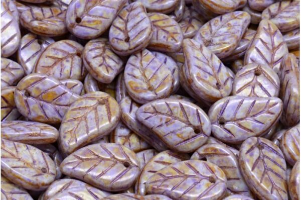 Elm Leaf Beads 14x9mm - Imagen 1