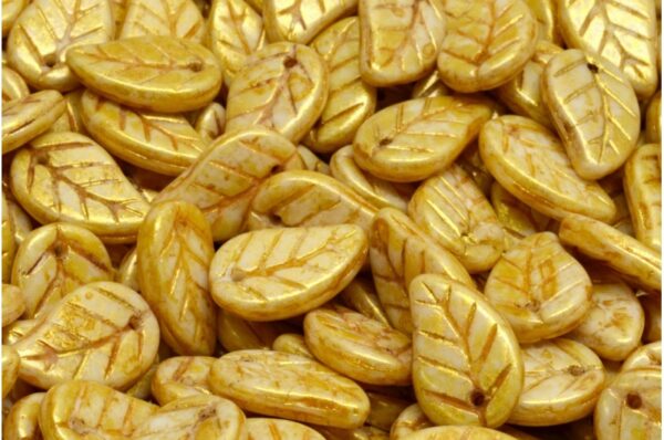 Elm Leaf Beads 14x9mm - Imagen 1