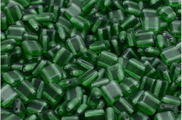 2 Holes Pressed Tile Beads 6x6mm - Image 1