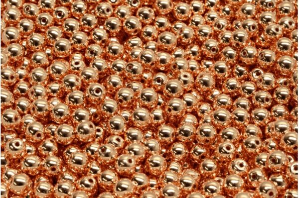 Round Druck Beads 4mm - Imagen 1