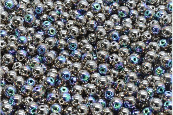 Round Druck Beads 4mm - Imagen 1