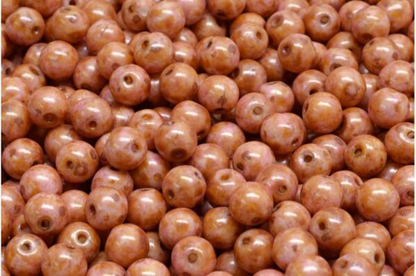 Top Hole Round Beads 6x6mm - Imagen 1