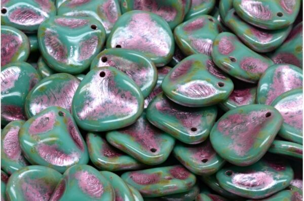 Rose Petal Beads 14x13mm - Imagen 1